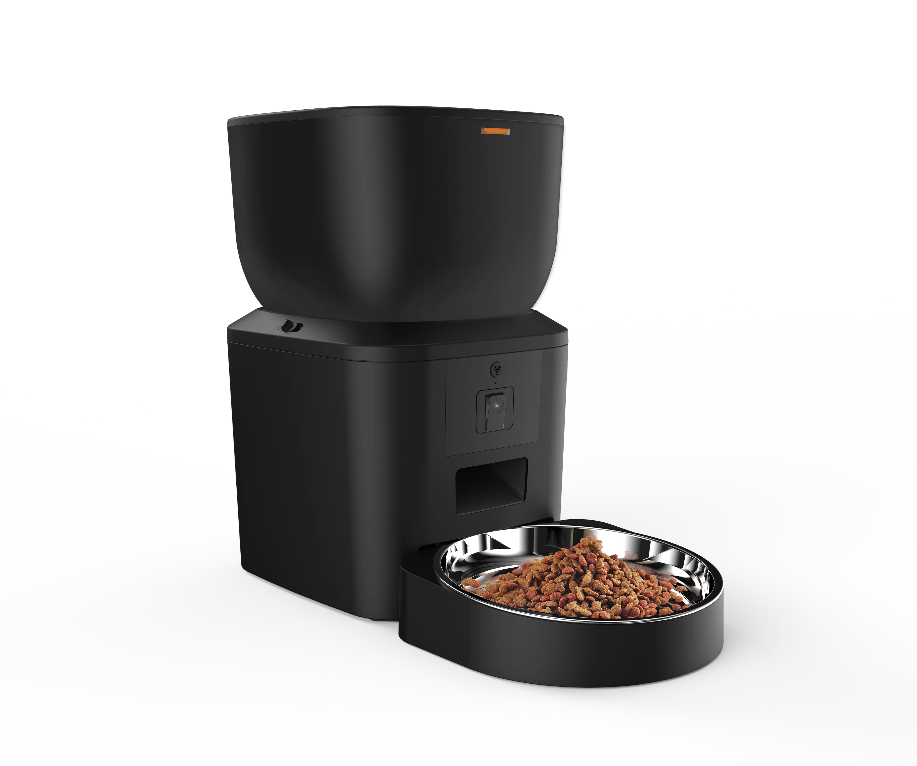 CroqConnect Distributeur pour chats et chiens 4L Caméra HD WiFi 5G