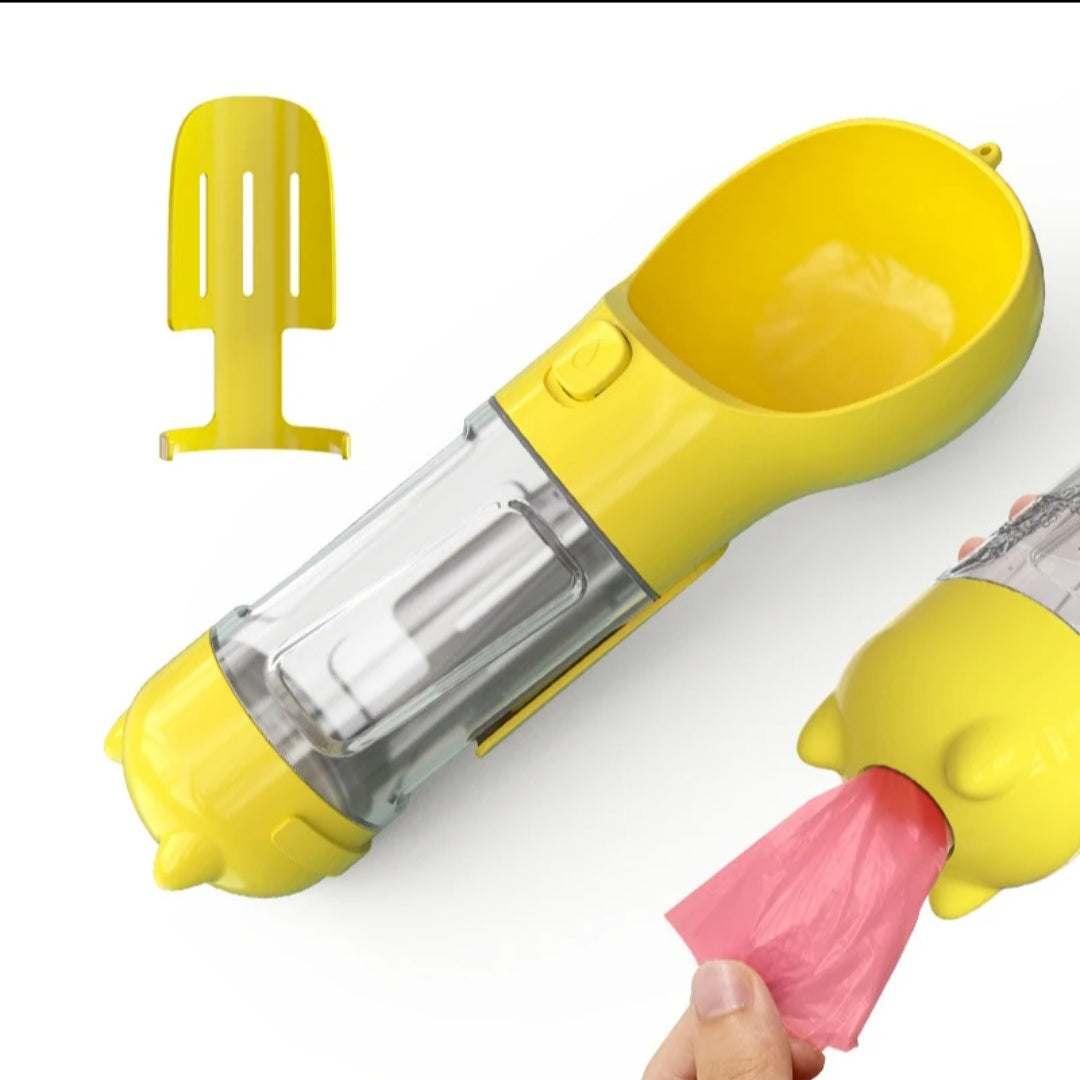 Distributeur fonctionnel 4 en 1 pour animaux.